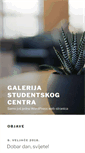 Mobile Screenshot of galerija.sczg.hr